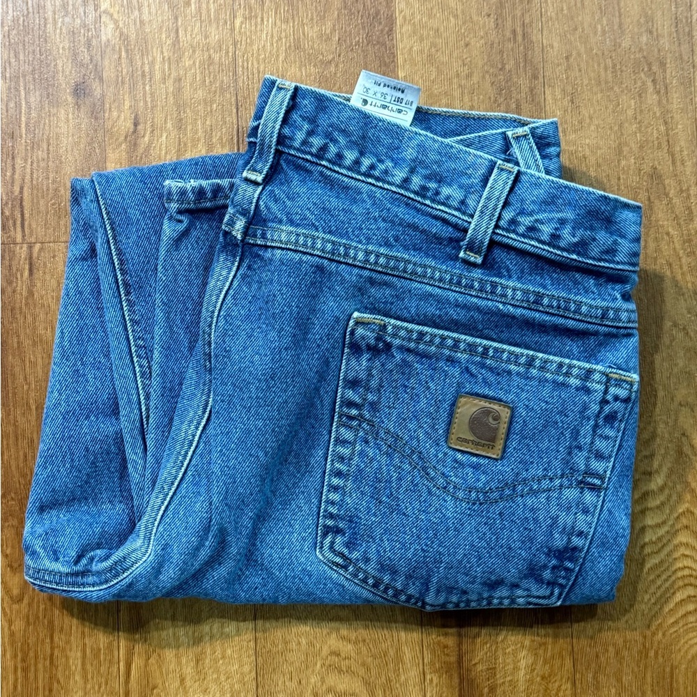 Carhartt Men's Relaxed Fit Denim Jeans